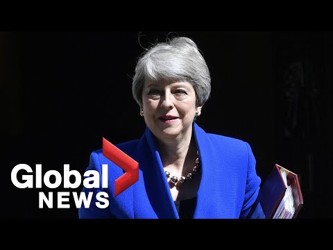 Theresa May faces off with Jeremy Corbyn on final question period as PM