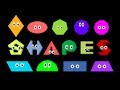 Shapes Learn 2D Geometric Shapes The Kids Picture Show Fun Educational Learning Video