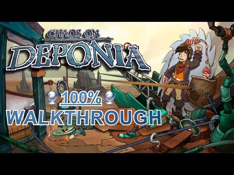 Chaos on Deponia Platinum Walkthrough - Trophy & Achievement Guide