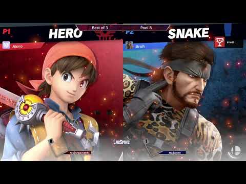 Lagspike 36 - Pool 8 - MS | DippySticks (Snake) vs HG | Akiro (Hero)