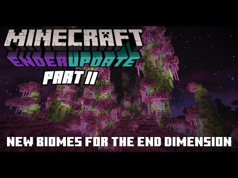 Charlie Gaming - Minecraft:ENDER UPDATE Part 2 Trailer(FANMADE) New Biomes