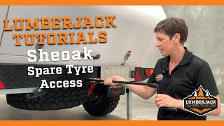 LJ Tutorials Sheoak Spare Tyre access