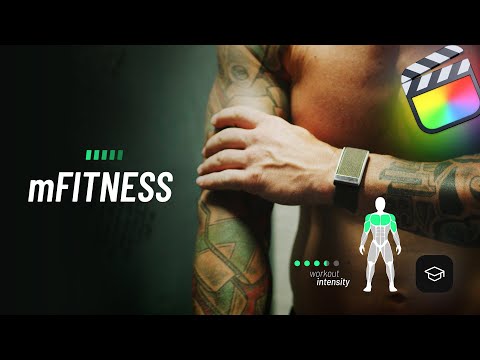 mFitness Tutorial - Using the assorted tools and presets in sports edits - MotionVFX