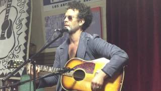 Doyle Bramhall II - Mama can't Help you" unplugged Cactus Music Houston Tx 4-20-17