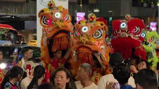 金河广场 中秋游灯会 醒狮 LED舞龙游行 Sungei Wang lantern parade #1 Bukit Bintang, Kuala Lumpur 20251004