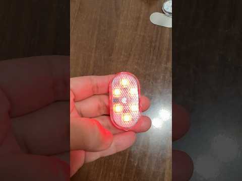 Wireless Led Lights for Car Interior,2pcs 7 Colors RGB Car Led Lights Interior 3 Adjustment Mode