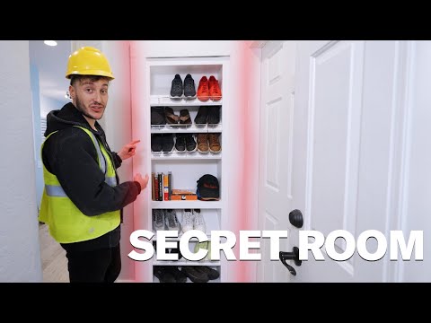 He built so many HIDDEN compartments in his parents home!