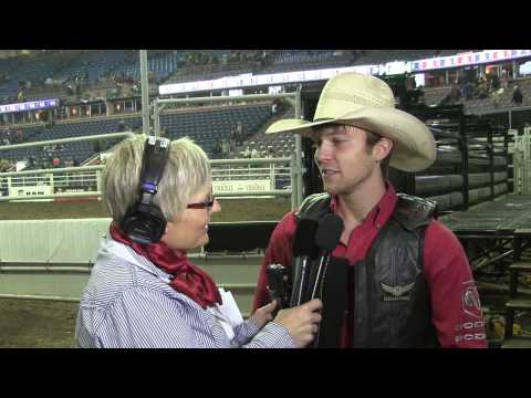 Dakota Buttar wins round four of #CFR40 in the Bull Riding