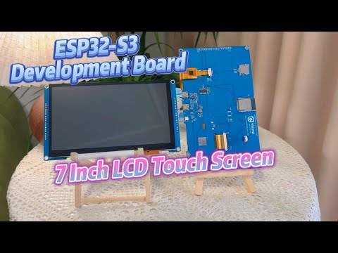 7 Inch 800*480 Capacitive Touch Screen with ESP32 S3 Development Board