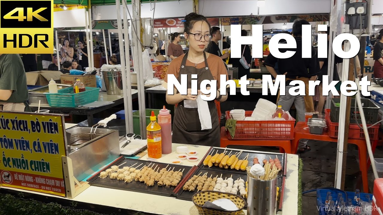 Experience the vibrant energy of Helio Night Market on a walking tour, exploring its lively stalls and colorful lights.