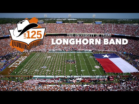 Pregame - OU vs. Texas - 10/12/2024 - The University of Texas Longhorn Band in 4K