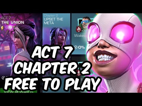 Act 7 Chapter 2 Free To Play Completion 2023 - The Gwenmaster - Marvel Contest of Champions