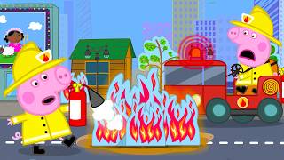 Peppa Pig & George’s BIG Fire Safety RESCUE Mission! 🚒🔥 Tales Full Episode | Kids Cartoon | 20 Mins