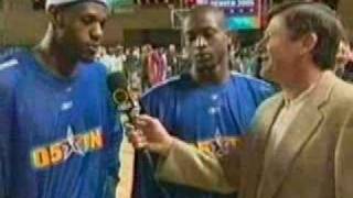 LeBron and D-Wade All-Star 2005