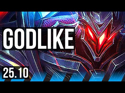ZED vs TRYNDAMERE (MID) | 7/0/2, Godlike | KR Master | 25.10