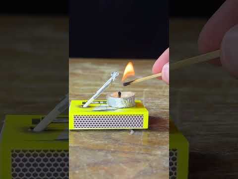 Matchbox Rocket Launching #shorts