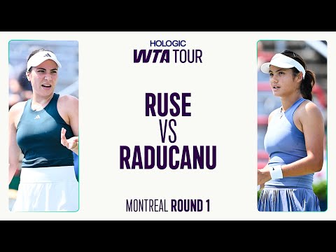 Elena-Gabriela Ruse vs. Emma Raducanu | 2025 Montreal Round 1 | WTA Match Highlights