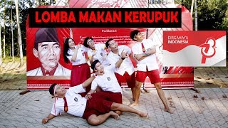 MEDAN MERDEKA - LOMBA MAKAN KERUPUK