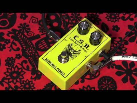 Daredevil Pedals LOGAN SQUARE DESTROYER LSD 60's Fuzz pedal demo