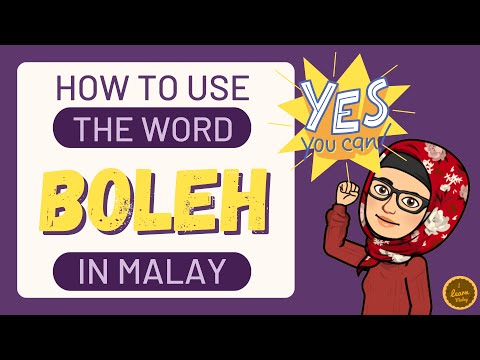 How to Use “Boleh” in Malay | You Can! Spoken Malaysian Style