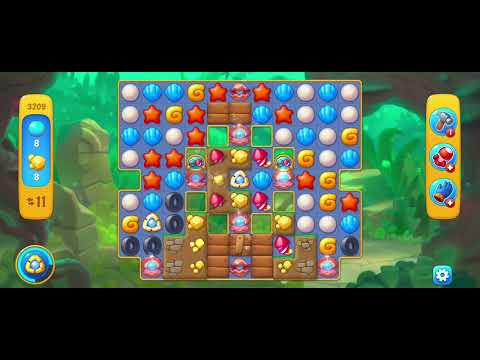 Fishdom gameplay level 3209