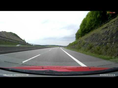 A38 #Nordhausen West - #Leinefelde Worbis x3 Niemcy (Deutschland)