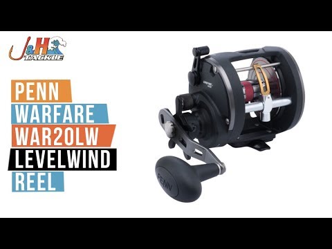 Penn Warfare WAR20LW Levelwind Reel | J&H Tackle