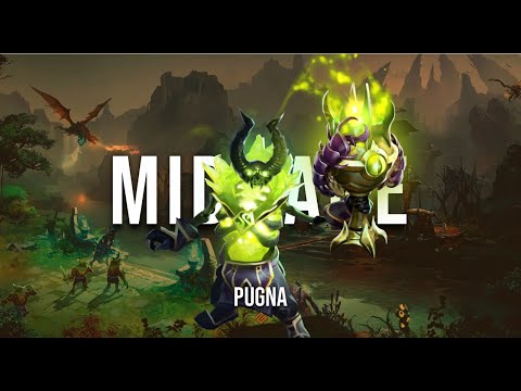 How To Play Pugna Mid Lane Dota 2 | Ranked Match | Gameplay