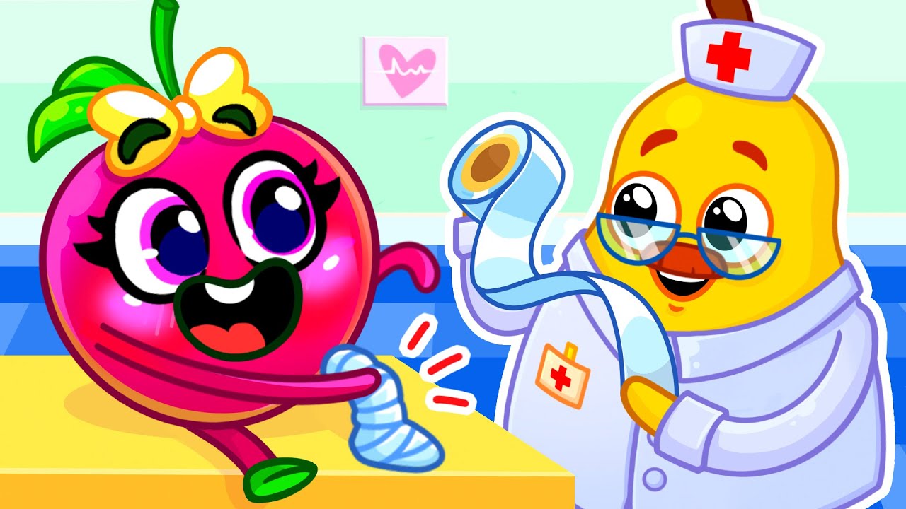 Ouch! Penny Got A Boo Boo!  Kids Cartoon | Be Careful | Safety Tips for Toddlers | Pit & Penny Tales