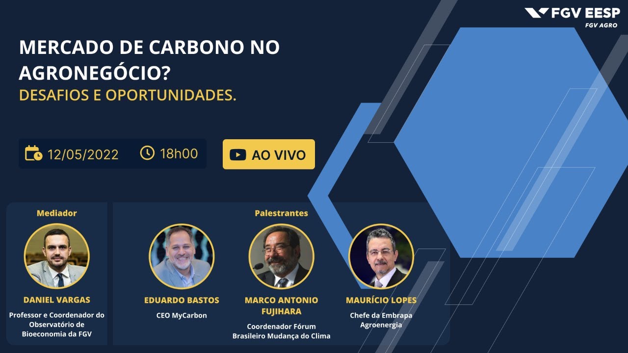 WEBINAR | Mercado de carbono no agronegócio? Desafios e Oportunidades