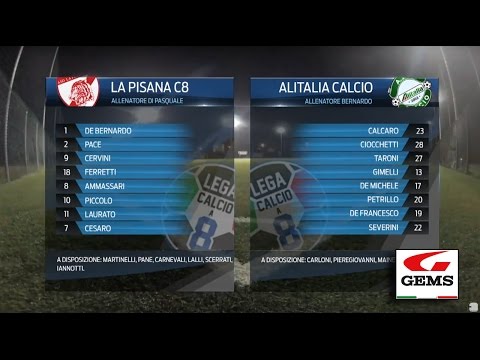 La Pisana C8 8-2 Alitalia Calcio | Serie A - 10ª | Highlights