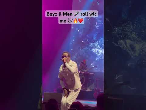 Boyz ii Men 🎤 roll wit me 🎶 - Live