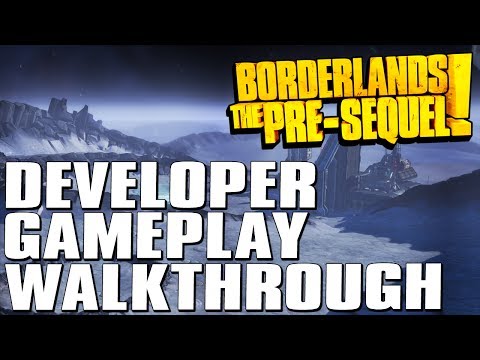 Borderlands The Pre-Sequel Developer Walkthrough + Claptrap Revealed!