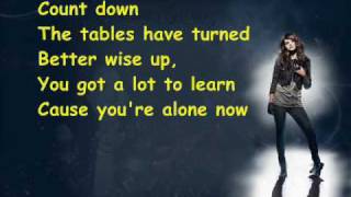 Stop and Erase--Selena Gomez--HD/HQ Lyrics on screen--FULL SONG HD/HQ