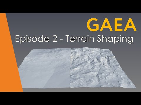 Gaea 2 Beginner Tutorial - Episode 2 - Terrain Shaping