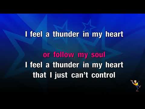 Thunder In My Heart Again - Meck & Leo Sayer (KARAOKE)