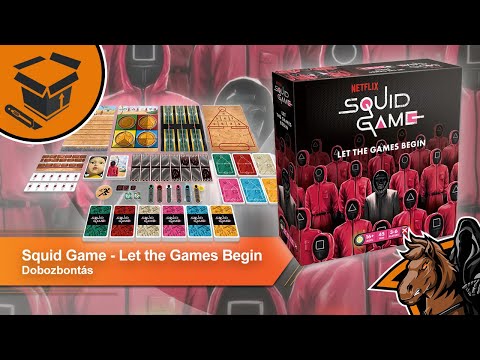 UNBOXING: Squid Game - The Board Game - Szellemlovas
