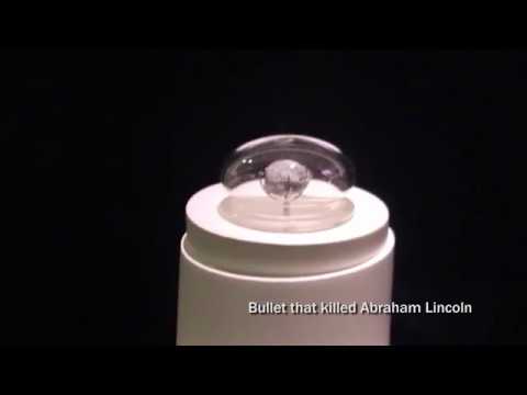 See the bullet that killed Abraham Lincoln