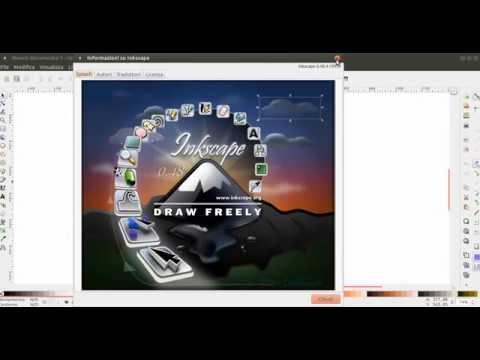 Linux Day 2014 a Pisa - Alessandra e Ombretta Santi metodo con inkscape