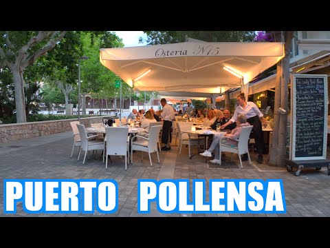 Puerto Pollensa Majorca 🇪🇸 Evening in town