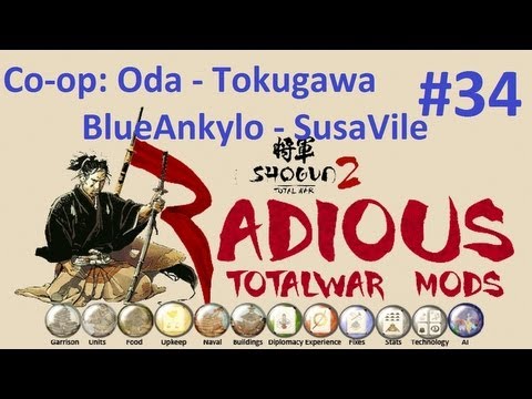 Let's Play Shogun 2 Total War Co op + Radious Ep 34 - Ninja trickery