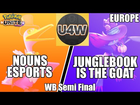 Nouns Esports vs Junglebook - Unite 4 Worlds WB Semi Final | Pokemon Unite