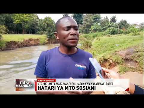 Wakazi walazimika kutegemea maji ya mto Sosiani uliojaa uchafu kufuatia uhaba wa maji safi