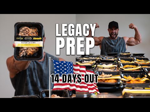 WHAT I EAT IN A DAY - 14 DAYS OUT | LEGACY PREP