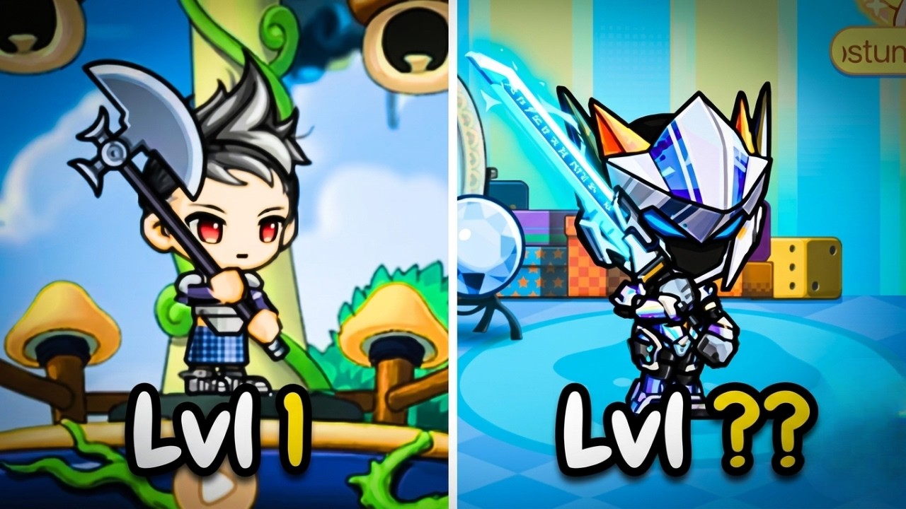 From Level 1 to UNSTOPPABLE in MapleStory R- Evolution