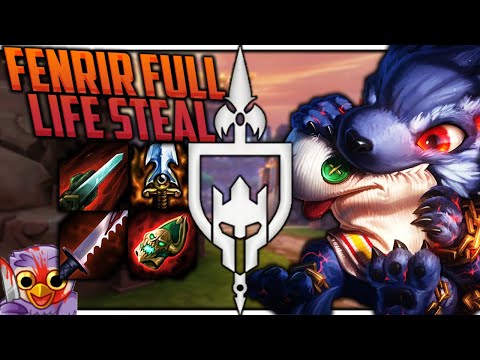 UNKILLABLE FULL LIFESTEAL FENRIR! | Incon | Smite