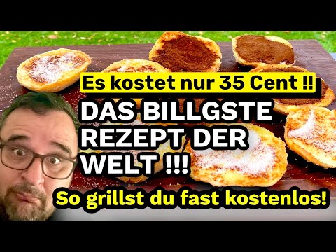 POOR KNIGHTS! THE CHEAPEST GRILL RECIPE IN THE WORLD!!! --- Klaus grills