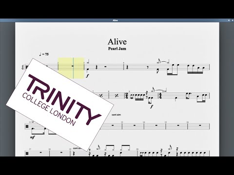 Alive Trinity Grade 5 Drums