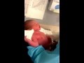 Baby Kalebs First Bath 8 20 13