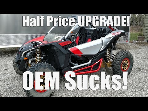 Can-Am X3 OEM Half Windshield Scratches - Go Dragonfire And Save Big $$